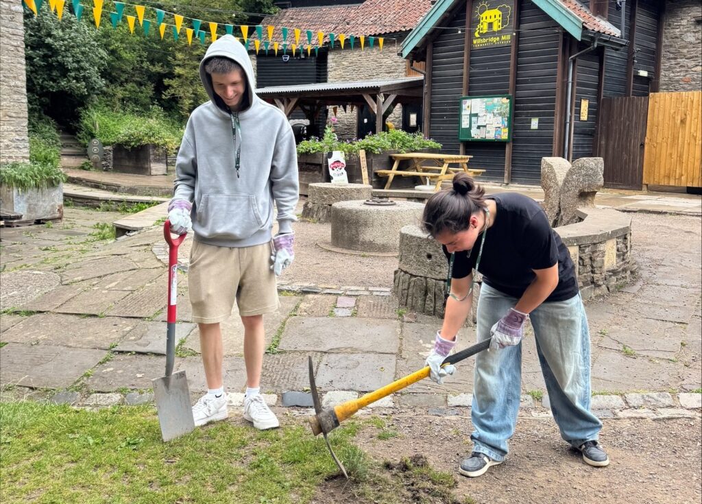 CLF Post 16 students step up for community action day