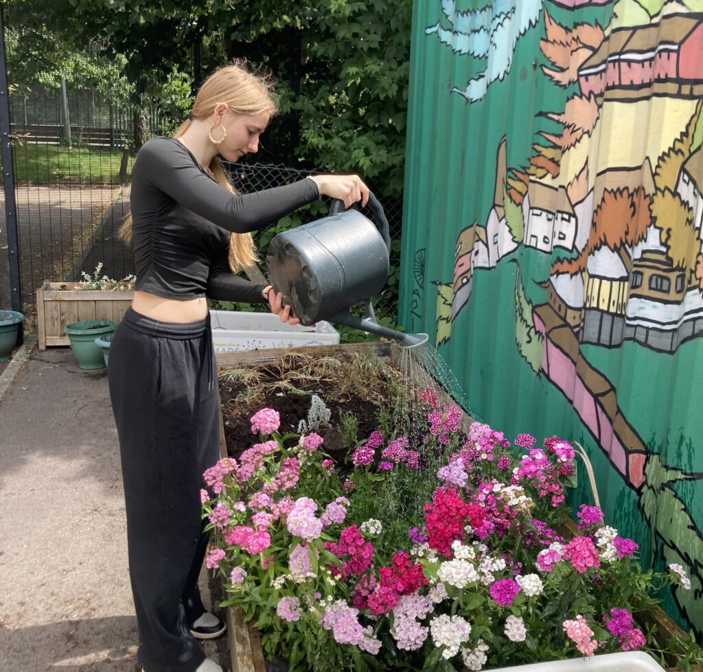 CLF Post 16 students step up for community action day