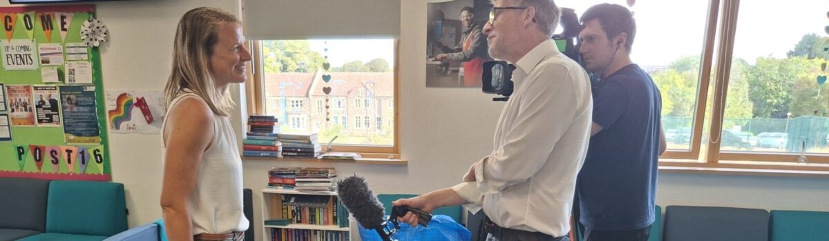 Post 16 A level results on ITV News West Country Greatest Hits Radio & Bristol Live