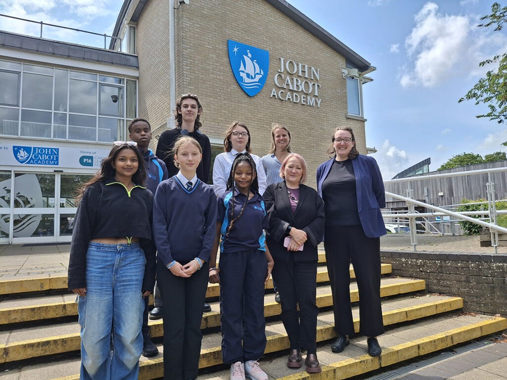 MP Kerry McCarthy visits John Cabot Academy and CLF Post 16