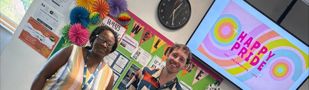 CLF Post 16 students celebrate Pride Month with colourful fundraiser