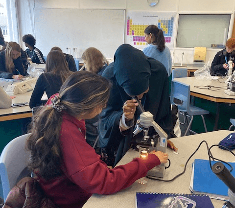 CLF Post 16 students explore Biology